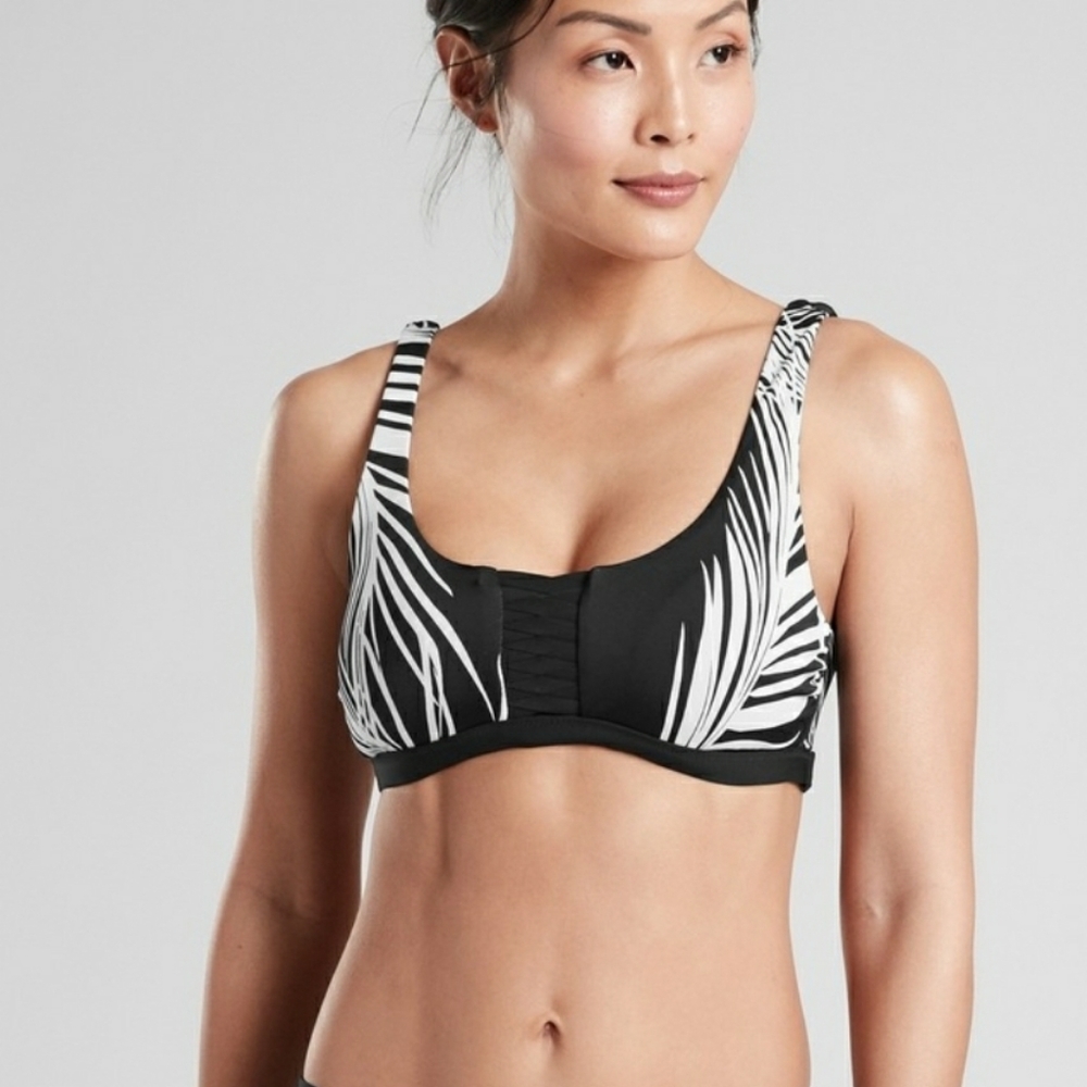 Athleta adtiata retro palm bikini top